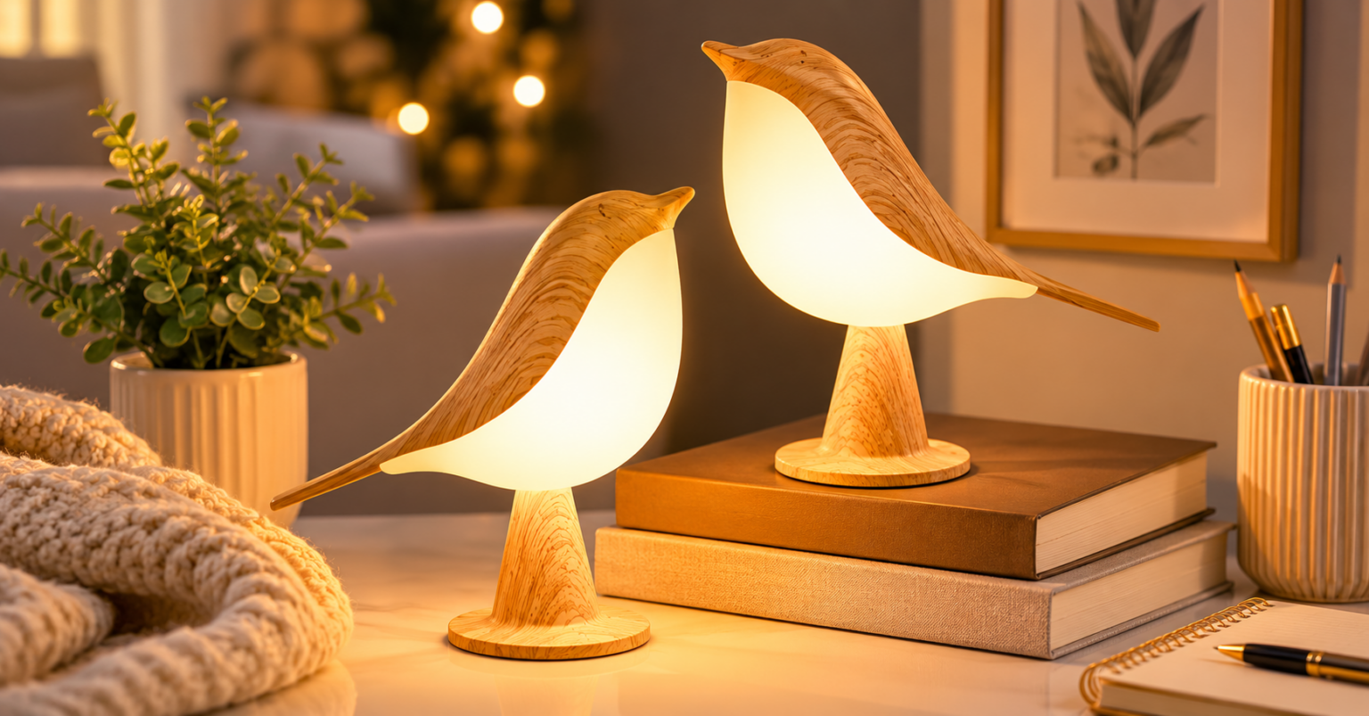 Bird-Shaped Lamps That Make Any Room Feel More Cozy