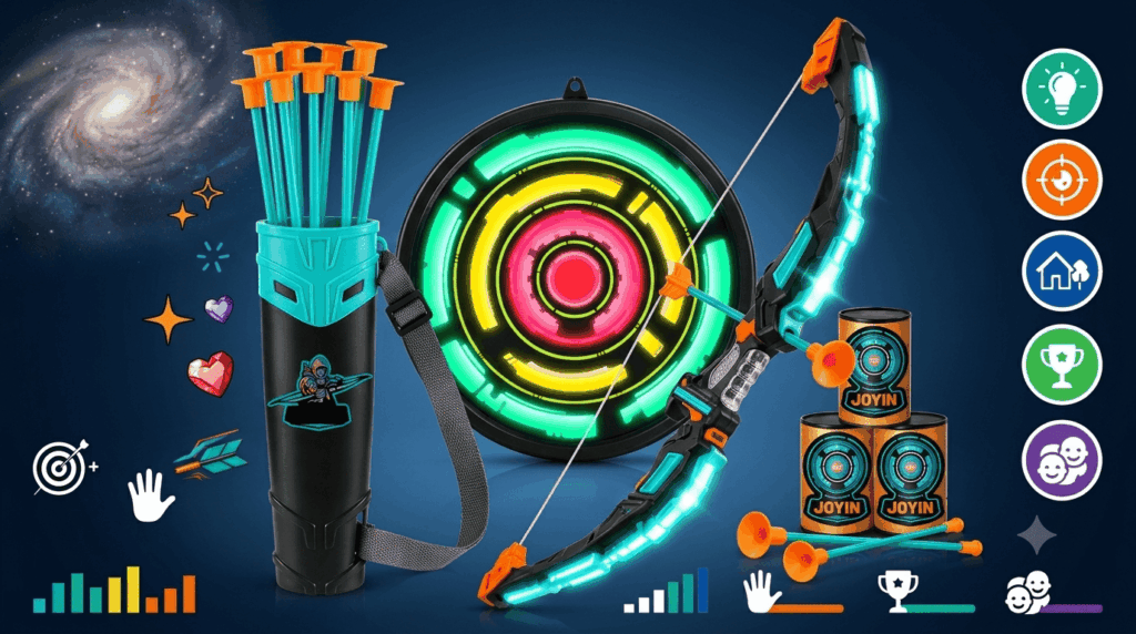 This LED Archery Set Is Turning Backyards Into Adventure Zones