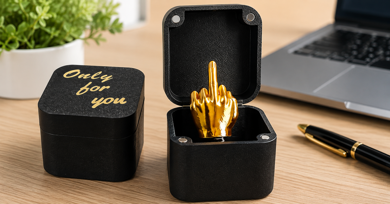 The Gift Box That Starts Sweet And Ends With A Middle Finger