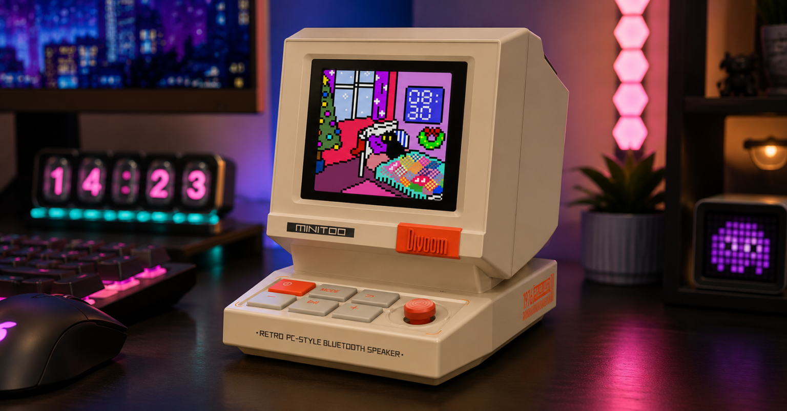 Give Your Desk a Tiny Retro Computer With a Personality of Its Own